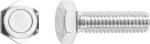 LUX-TOOLS gépcsavar M5 x 30 mm rozsdamentes acél teljes menet 50 darab (482307)