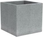 Scheurich C-Cube 240 virágtartó 38 cm szürke (58750)