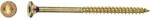LUX-TOOLS süllyesztett fejű univerzális csavar TX-behajtás 4 mm x 50 mm 200 db (471368)