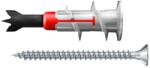 Fischer gipszkarton dübel DuoBlade csavarral 5 mm x 44 mm