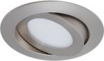 Briloner süllyesztett LED-es lámpa matt nikkel forgatható átmérő: 10, 6 cm (7283-012)