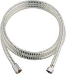  Műanyag zuhanycső 200 cm ezüstszínű-átlátszó (331403)