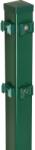  Sarokoszlop kétrudas hálós kerítéspanelhez zöld 200 cm (041705)