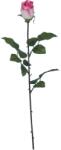 MICA Művirág rózsa esőcseppes hatással rózsaszín 60 cm (10-4872-4)