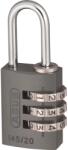  Titanium számkombinációs lakat 724/30B (724/30BTITANIUM)