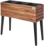 GARTENFREUDE Antigua virágtartó 75 cm x 27 cm x 63 cm natúr