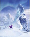 Komar nemszőtt fotótapéta Disney Frozen Ice Castle fehér-kék