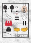 Komar vlies fotótapéta Mickey Kit 200 cm x 280 cm