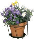 OBI Living Garden OBI cseréptartó kampós átmérője 20 cm antracit (325322)