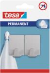 tesa nagy szögletes öntapadó rozsdamentes acél tartós akasztó 2 db (66613-00000-00S)