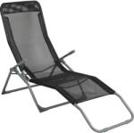  Összecsukható napozóágy Pando fekete