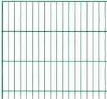  Egyrudas hálós kerítéspanel zöld 50 cm x 200 cm (043312)