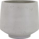  Virágtartó kerek 21 cm x 23 cm szürke