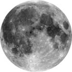 Komar vlies fotótapéta Moon öntapadós 125 cm