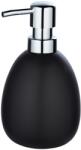 WENKO Polaris szappanadagoló 0, 39 l kerámia fekete 9, 5 cm x 16 cm x 9 cm (24014100)
