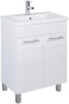 Maximus Cheese mosdó alatti szekrény 60 cm fehér lábakkal (1110044)