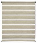 Gardinia de Luxe dupla roló 90 cm x 240 cm Cappuccino