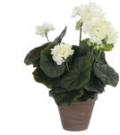 MICA Decorations krémszínű gólyaorr magasság 34 cm átmérő 20 cm Stan cserépben