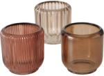 Boltze Reguna mécsestartó 3-féle változatban 8, 5 cm x 8, 5 cm többszínű