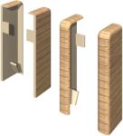 Egger végdarab kocka 6 cm tölgy Cappuccino 2 db