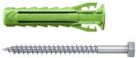 Fischer SX Plus 12 mm x 60 mm Green dübel csavarral