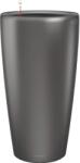 Lechuza Rondo Premium oszlopkaspó 32 cm átmérő x 56 cm antracit-metál