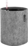 Lechuza Trendcover kaspó 23 Felt Dark natural 23 cm átmérő