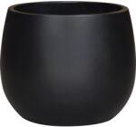  Kaspó könnyű cement matt antracitszürke 44 cm x 44 cm x 36 cm