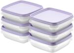 SmartStore Frost fagyasztódoboz 0, 3 l levendula színű, 6 darab