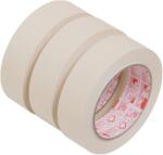 LUX-TOOLS lapos krepp ragasztószalag-készlet, 3 x 50 m x 30 mm (252355)