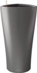 Lechuza Delta Premium oszlopkaspó 30 cm átmérő x 56 cm antracit-metál