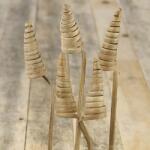  Cane Cone dekor növény Natúr