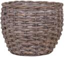  Fűzfa kaspó 19 cm x 16 cm szürke (59-15680-C-GR)