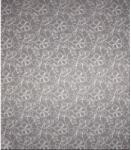  Albani Jacquard függöny indákkal és virágokkal fehér 150 cm - méteráru