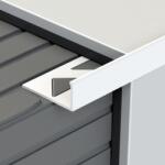 BOLTA PVC szögletes csempeélvédő 8 mm-es, fehér, 2, 7 m