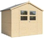 Bertilo Visby 3 kerti ház natúr 181 cm x 239 cm FSC