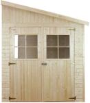 Timbela M339 falhoz építhető fa kerti ház oldalfal nélkül padló nélkül