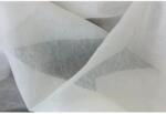  Fényáteresztő gyűrt voile W191/02 ecrü 270 cm magas méteráru (75025)
