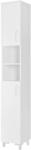 Fackelmann magas szekrény 30 cm Atlanta fehér
