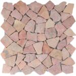  Poly mozaiklap 28 cm x 28 cm vörös (73900)