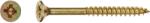 LUX-TOOLS süllyesztett fejű univ. csavar PZ-behajt. 4 mm x 40 mm 1000 darab (470365)