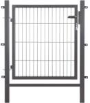Floraworld egyszárnyú kapu Easy antracit 100 cm x 100 cm (043471)