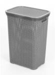 Rival rattan szennyestartó szürke 60 liter