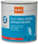 OBI 2 az 1-ben zománcfesték fényes Antracitszürke 2 l