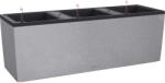 Lechuza Trio Stone virágtartó 100 cm x 32 cm x 34 cm kavicsszürke