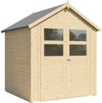 Bertilo Visby 2 kerti ház natúr 175 cm x 181 cm FSC