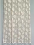 Készfüggöny ELEKTRA bézs virágos / 02 140 cm x 175 cm