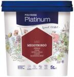  Poli - Farbe Platinum beltéri falfesték diszperziós M80 Meggybordó matt 5 l (30101072)