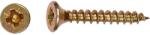 LUX-TOOLS süllyesztettfejű univerzális csavar PZ-behajtás 3 mm x 20 mm 25 db (470014)