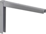  Lehajtható konzol alumíniumszürke 28 cm x 20 cm